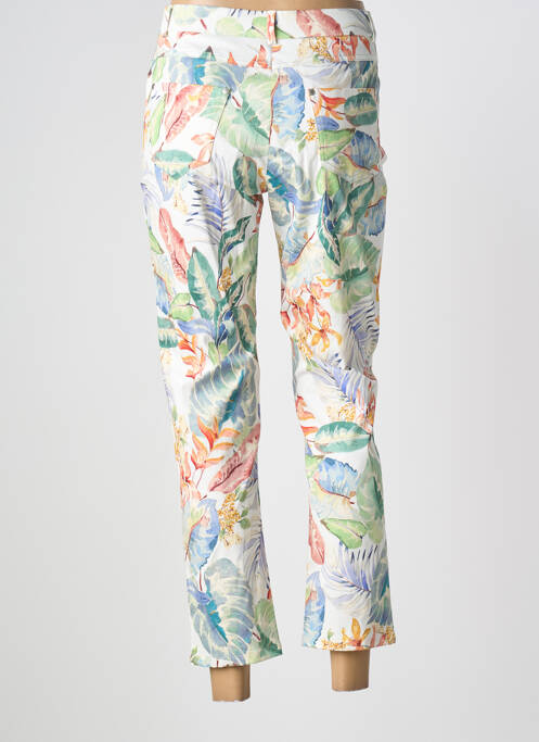 Pantalon 7/8 blanc GUY DUBOUIS femme