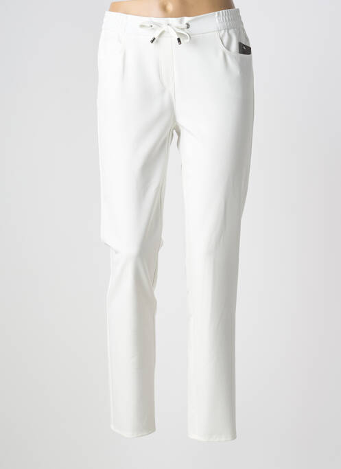 Pantalon slim blanc FRANK WALDER femme