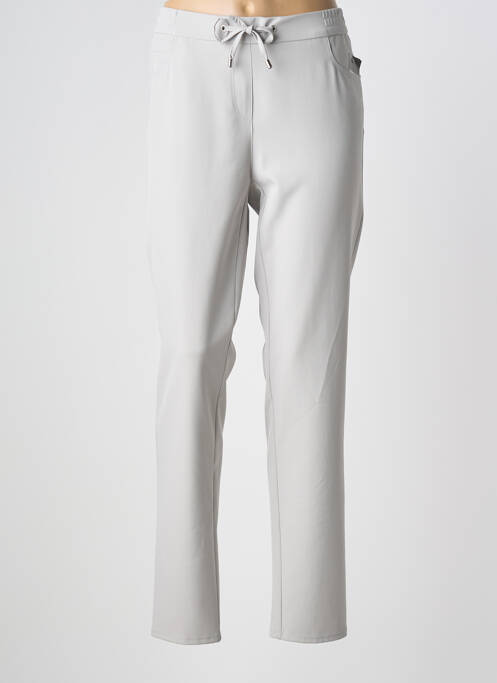 Pantalon slim gris FRANK WALDER femme