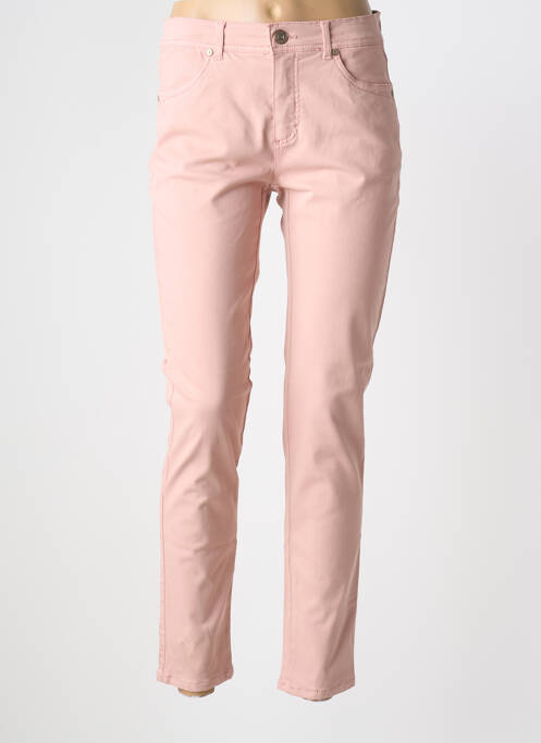 Pantalon slim rose ANNA MONTANA femme