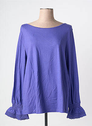Top manches longues manches longues violet SHEEGO femme