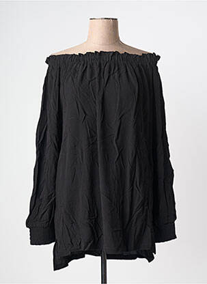 Top manches longues manches longues noir SHEEGO femme