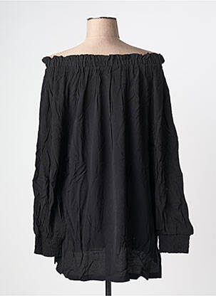 Top manches longues manches longues noir SHEEGO femme