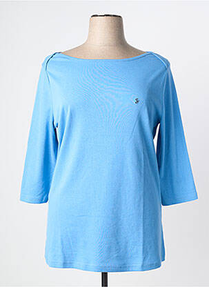 Top manches longues manches longues bleu SHEEGO femme