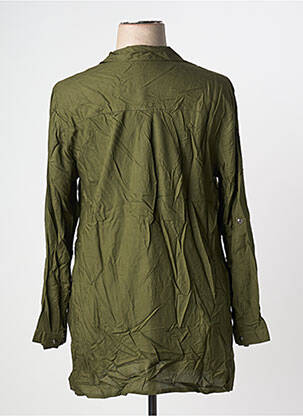 Blouse manches longues manches longues vert SHEEGO femme