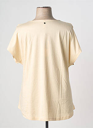 T-shirt stretch manches courtes beige SHEEGO femme