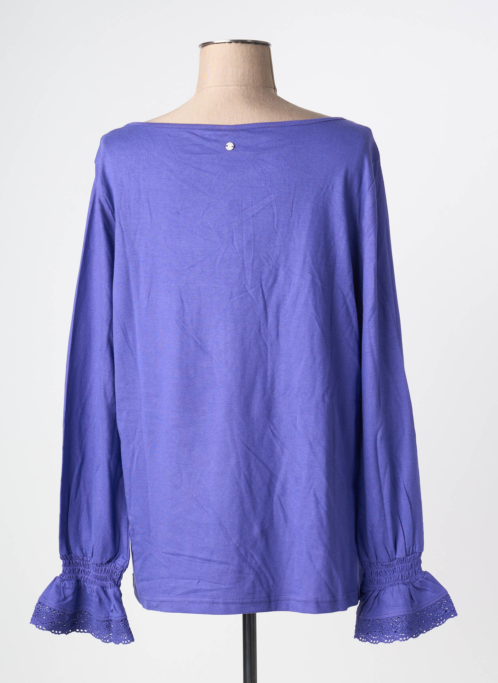 Top manches longues manches longues violet SHEEGO femme