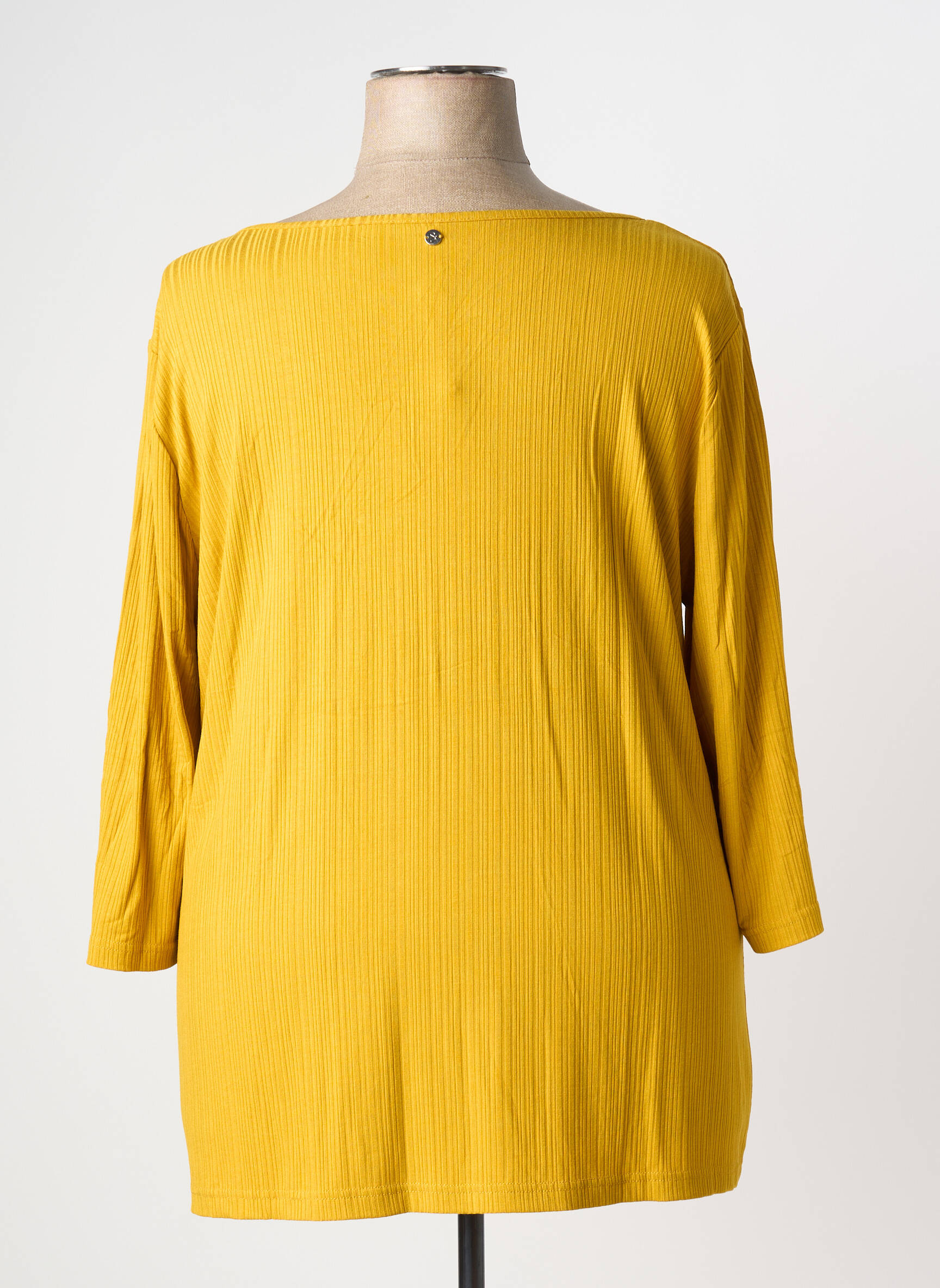 Top manches longues manches longues jaune SHEEGO femme