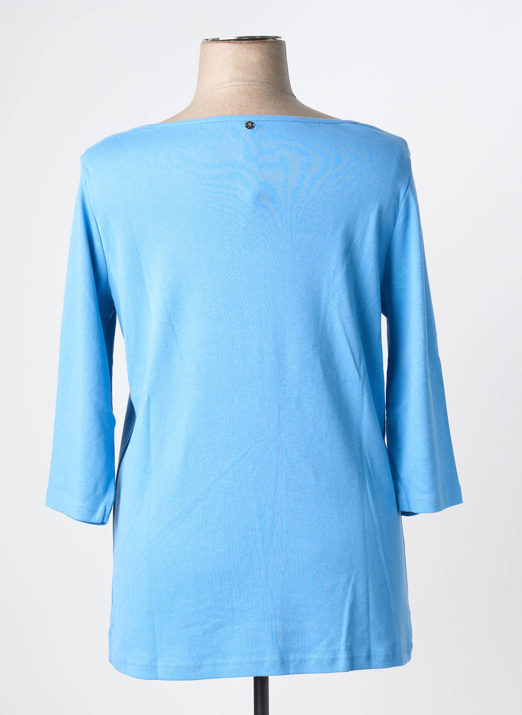Top manches longues manches longues bleu SHEEGO femme