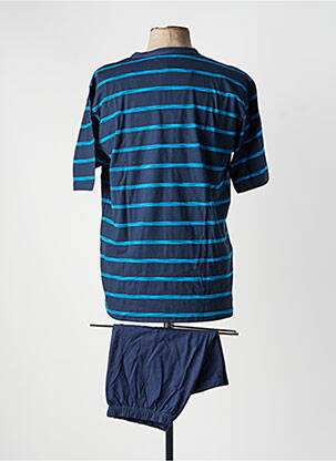 Pyjashort stretch bleu MASSANA homme