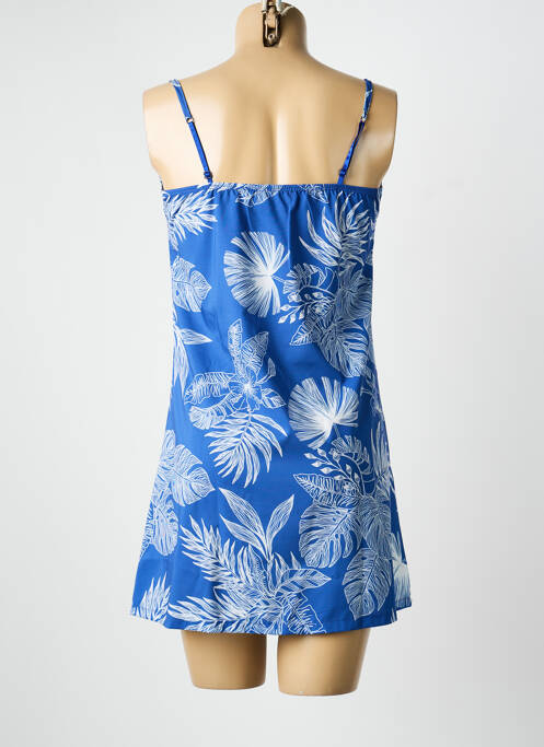 Nuisette/combinette col v bleu MASSANA femme