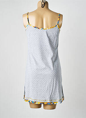 Nuisette/combinette col rond gris MASSANA femme