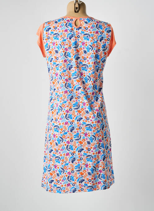 Chemise de nuit stretch orange MASSANA femme