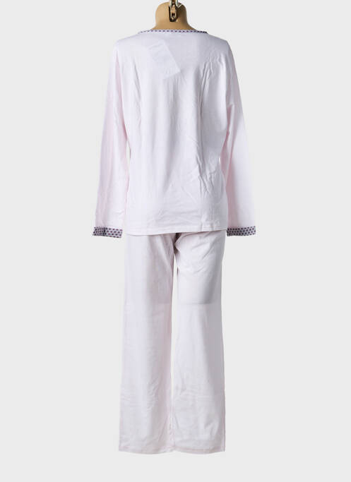 Pyjama tissage jersey rose MASSANA femme