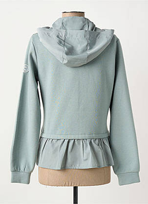Veste casual col rond vert ANANKE femme