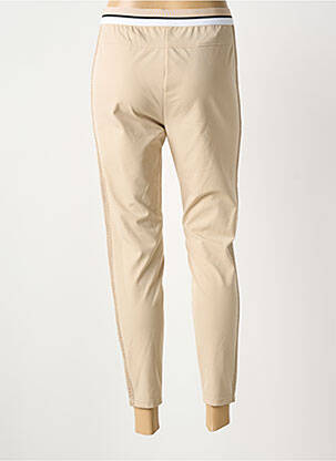 Pantalon slim taille élastique taille normale beige TUZZI femme