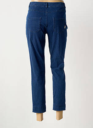 Pantalon 7/8 stretch taille normale bleu ANANKE femme