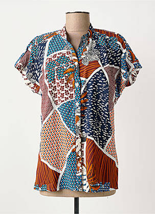 Chemisier bleu GUY DUBOUIS femme