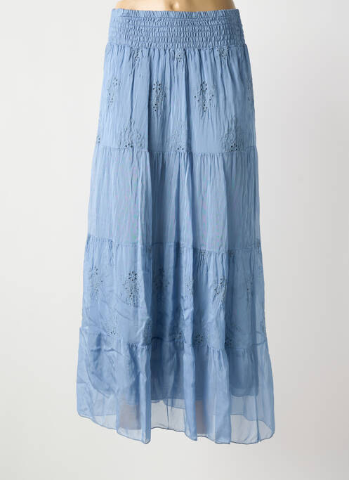 Jupe longue bleu BKINI femme