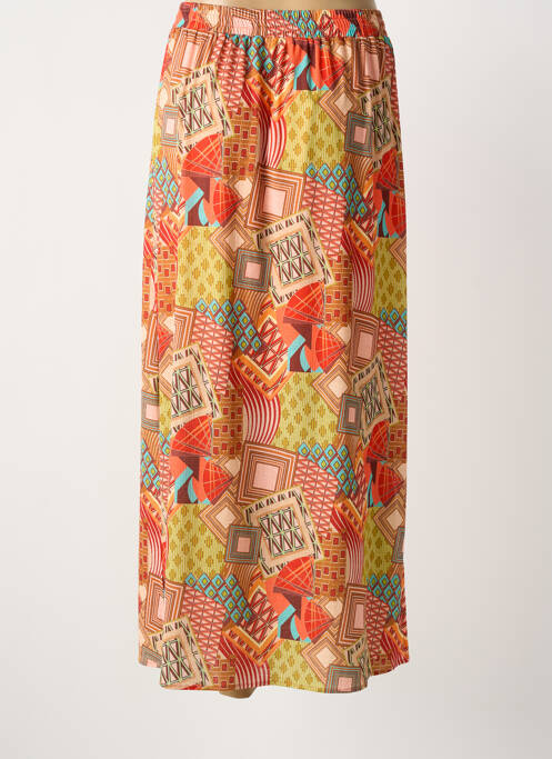 Jupe longue orange TINTA femme