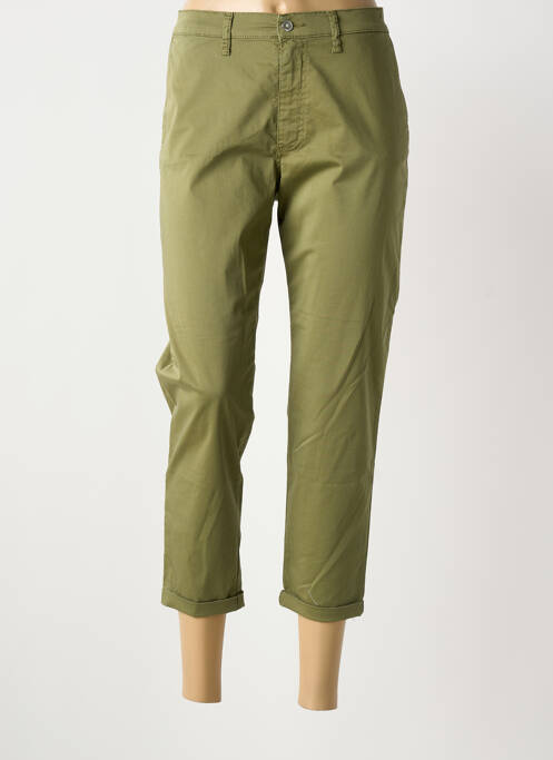 Pantalon chino vert LCDN femme