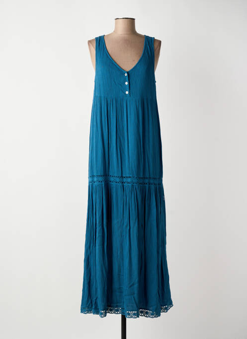 Robe longue bleu BARANDI femme