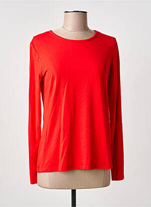 T-shirt manches longues manches longues rouge TELMAIL femme