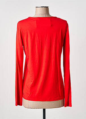 T-shirt manches longues manches longues rouge TELMAIL femme