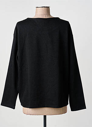 T-shirt manches longues manches longues noir BARBARA LEBEK femme