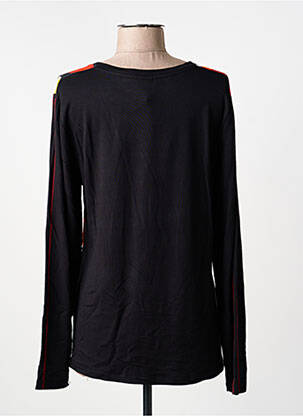 T-shirt manches longues manches longues noir DOLCEZZA femme