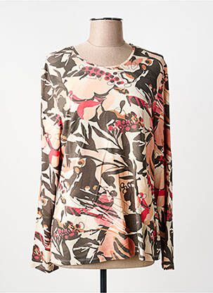 T-shirt manches longues manches longues rose BARBARA LEBEK femme