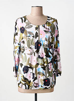 T-shirt manches 3/4 manches 3/4 vert RABE femme