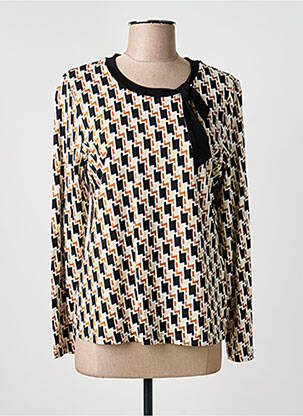 T-shirt noir BARBARA LEBEK femme