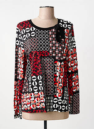 T-shirt noir BARBARA LEBEK femme