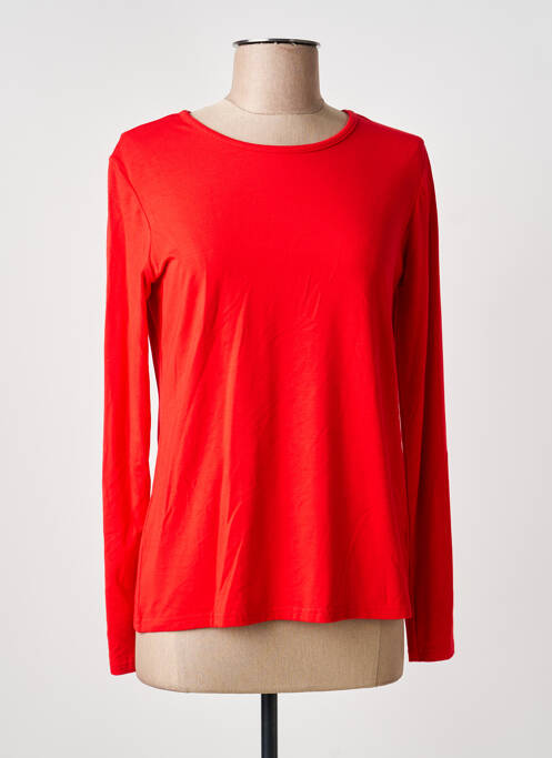 T-shirt manches longues manches longues rouge TELMAIL femme