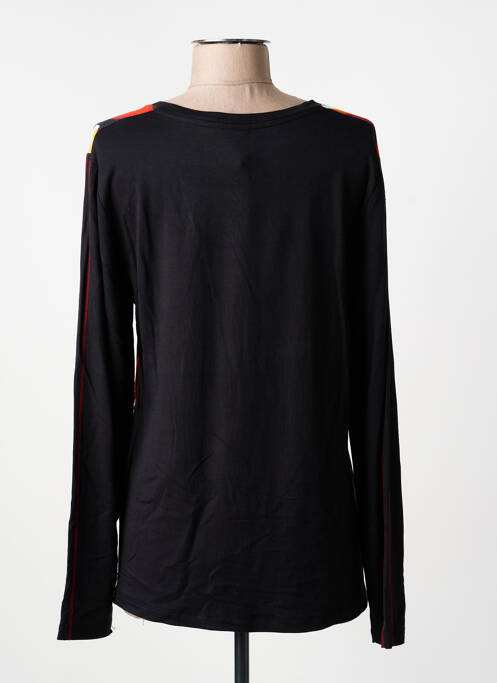 T-shirt manches longues manches longues noir DOLCEZZA femme