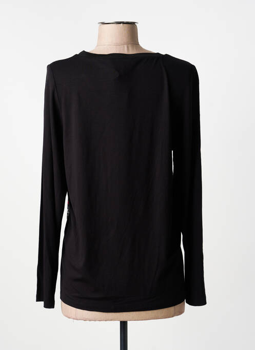 T-shirt manches longues manches longues noir GUY DUBOUIS femme