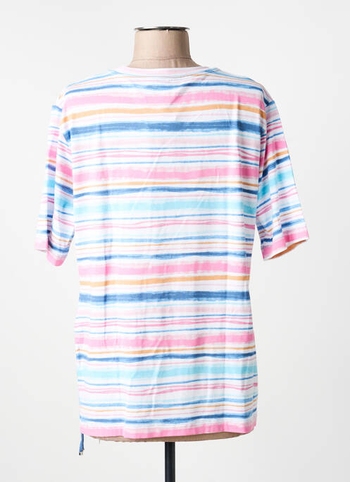 T-shirt stretch manches courtes rose RABE femme