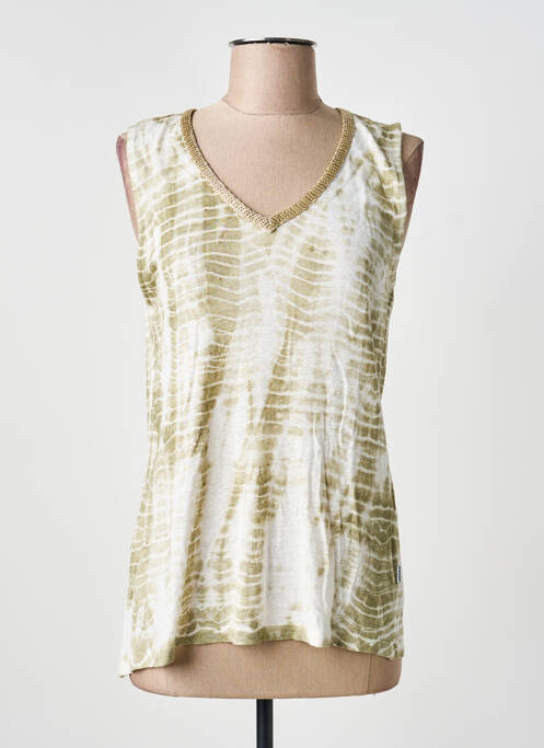 Débardeur vert ANANKE femme