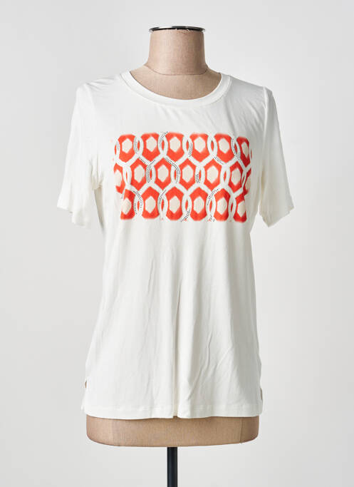 T-shirt beige TUZZI femme