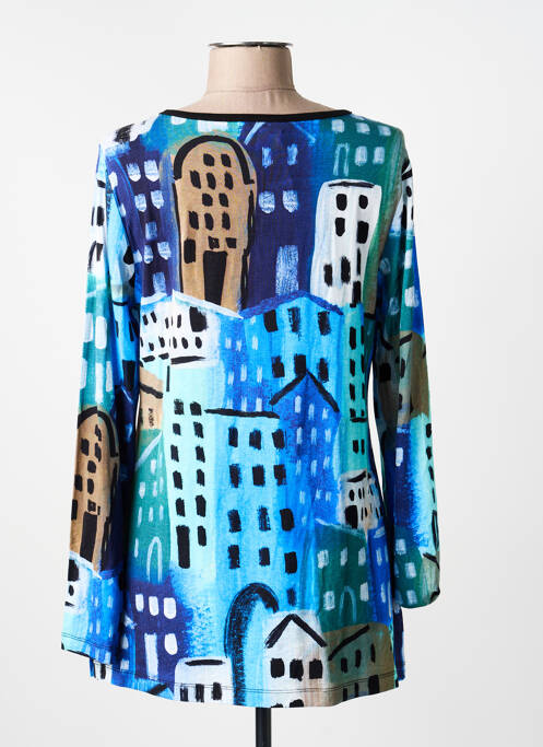 T-shirt bleu DOLCEZZA femme