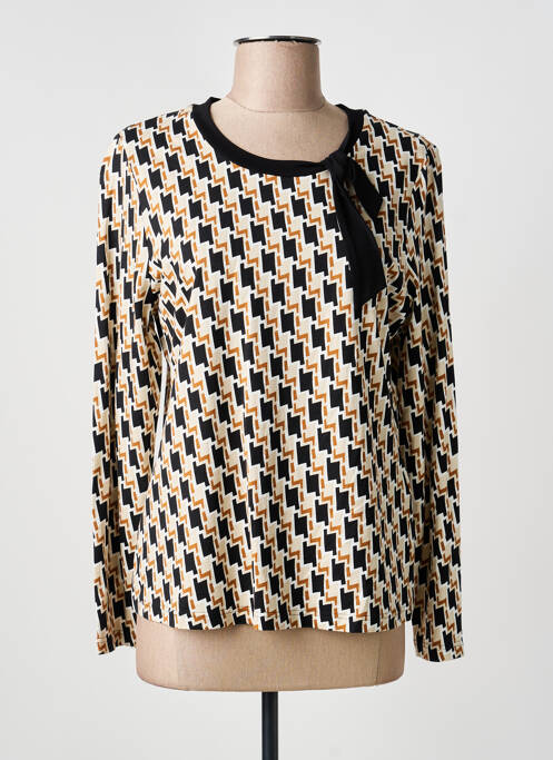 T-shirt noir BARBARA LEBEK femme