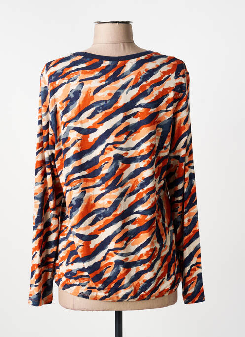 T-shirt orange BARBARA LEBEK femme