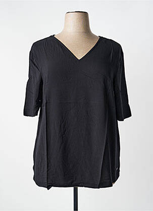 Top manches courtes manches courtes noir SHEEGO femme