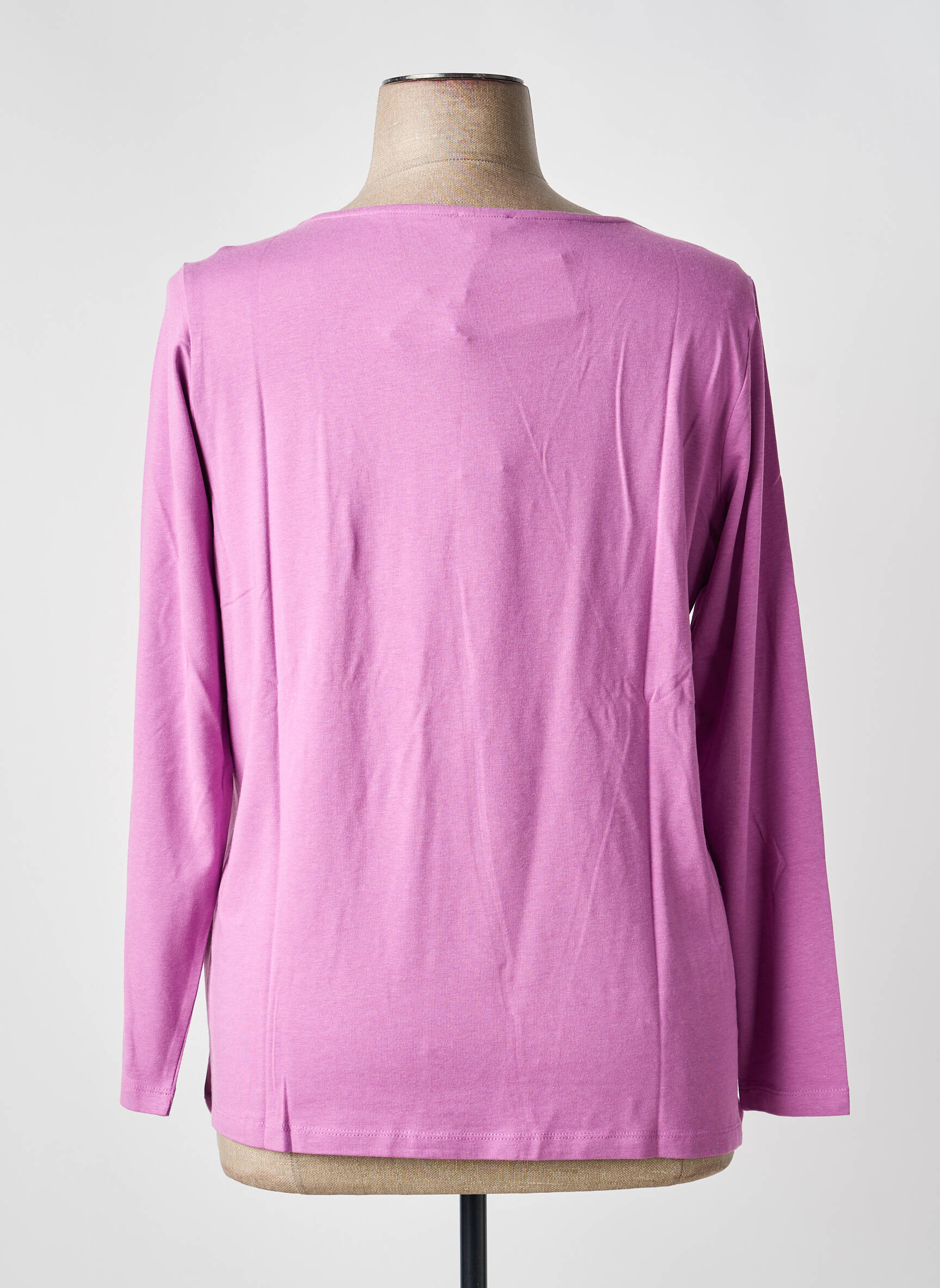 Top manches longues manches longues rose SHEEGO femme