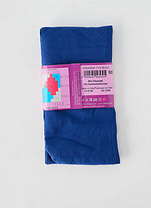 Collants stretch bleu FIL DE JOUR femme