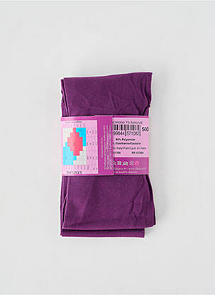 Collants stretch violet FIL DE JOUR femme