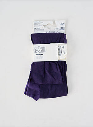 Collants stretch violet GOLDEN LADY femme