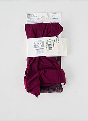 Collants stretch violet GOLDEN LADY femme