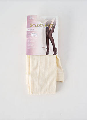 Collants beige GOLDEN LADY femme